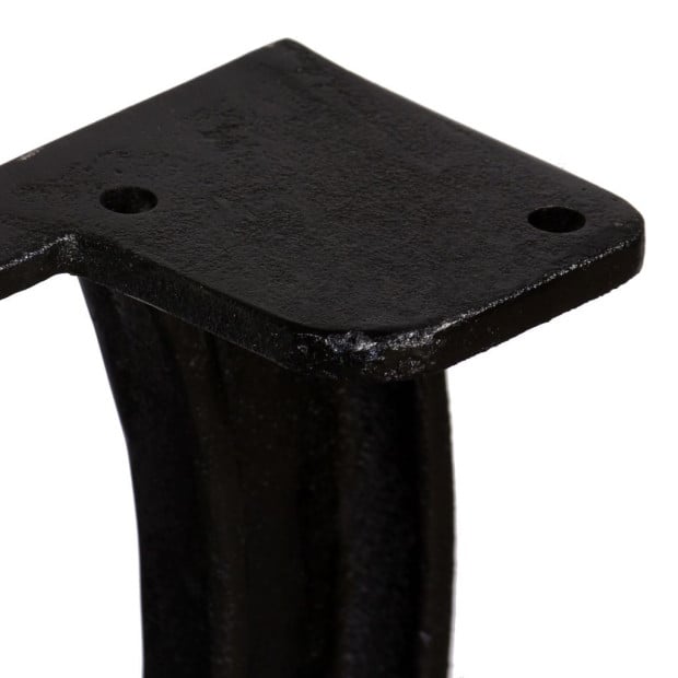 Dining Table Legs 2 Pcs X-frame Cast Iron Image 10