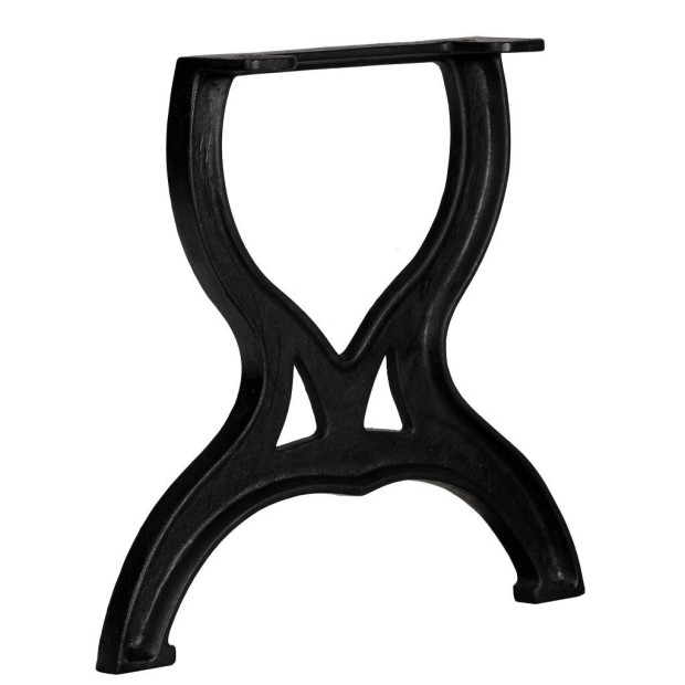 Coffee Table Legs 2 Pcs X-frame Cast Iron Image 3