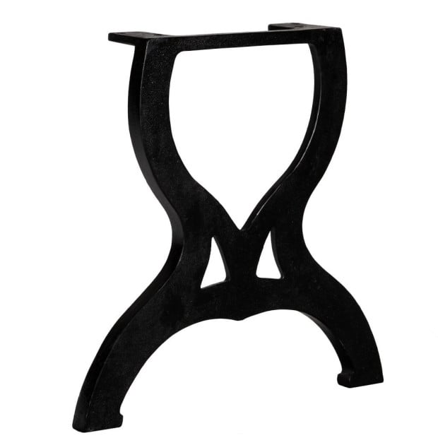 Coffee Table Legs 2 Pcs X-frame Cast Iron Image 4