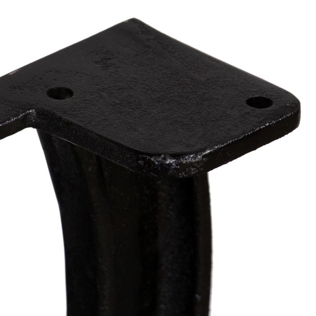 Coffee Table Legs 2 Pcs X-frame Cast Iron Image 10