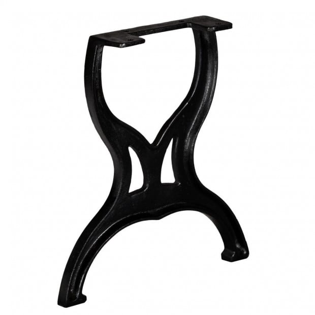 Bench Legs 2 Pcs X-frame Cast Iron Image 2