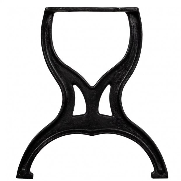 Bench Legs 2 Pcs X-frame Cast Iron Image 5