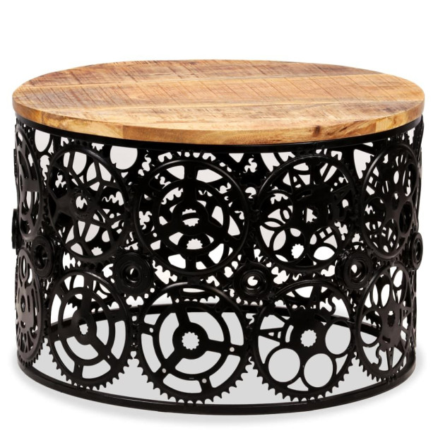 Coffee Table Solid Mango Wood 60x40 Cm Image 11
