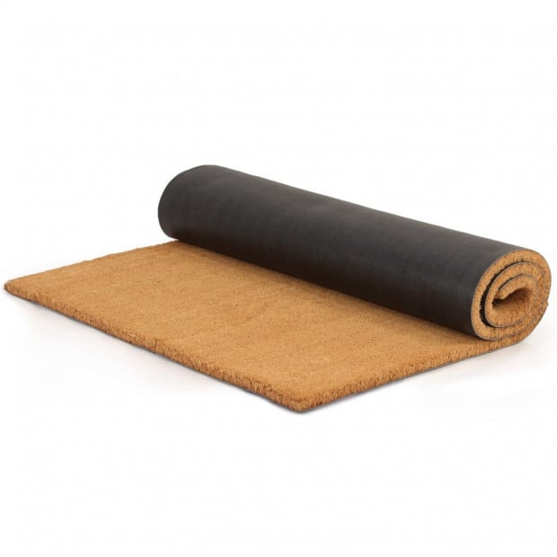 Doormat Coir 17 Mm 80x100 Cm Natural Image 4
