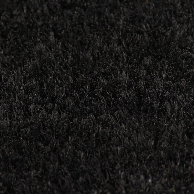 Doormat Coir 17 Mm 100x100 Cm Black Image 2