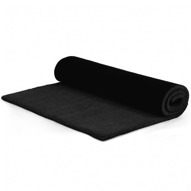 Doormat Coir 17 Mm 100x200 Cm Black Image 4