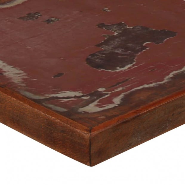 Bar Table Solid Reclaimed Wood Multicolour 120x60x107 Cm Image 4