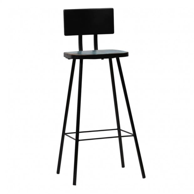 Bar Chairs 4 Pcs Solid Reclaimed Wood Image 10