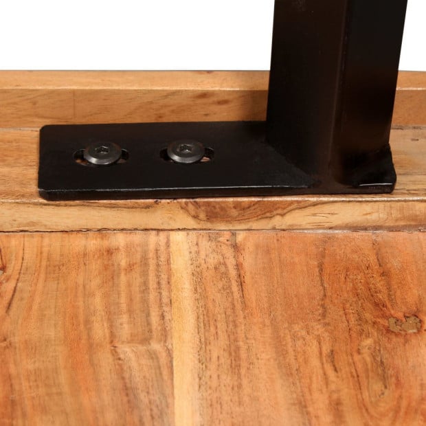 Bar Table 60x60x107 Cm Solid Acacia Wood Image 8