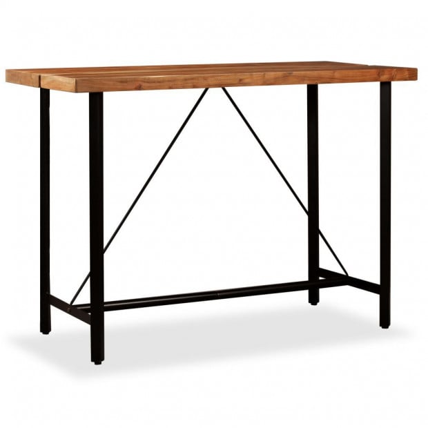 Bar Table 150x70x107 Cm Solid Sheesham Wood Image 11