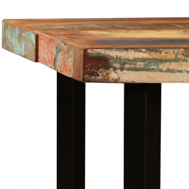 Bar Table 150x70x107 Cm Solid Reclaimed Wood Image 3