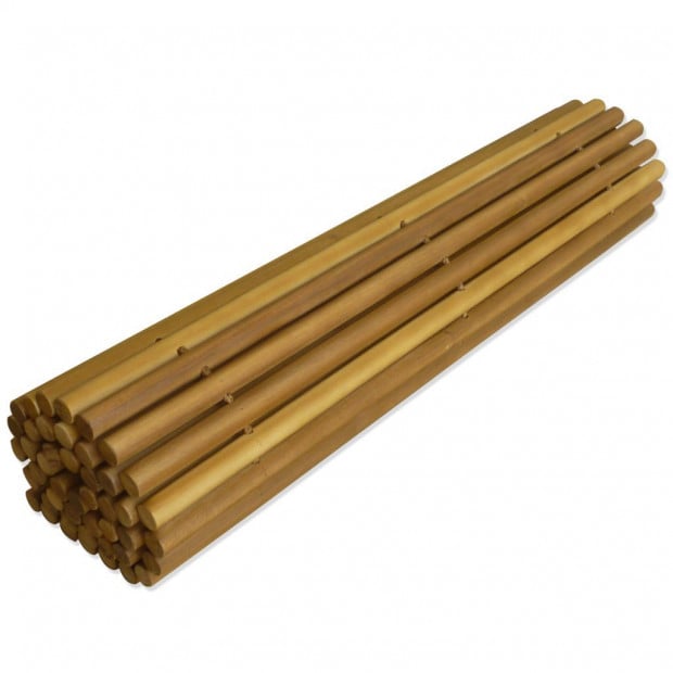 Bath Mat Acacia Wood 80x50 Cm Image 4