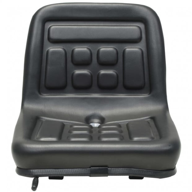 Universal Tractor Seat Steel frame Black Image 2