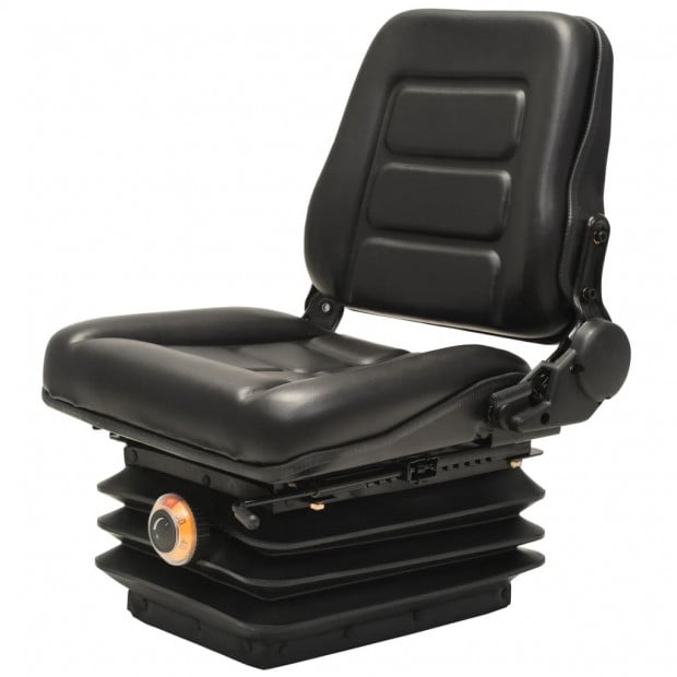 Forklift & Tractor Seat With Suspension And Adjustable Backrest