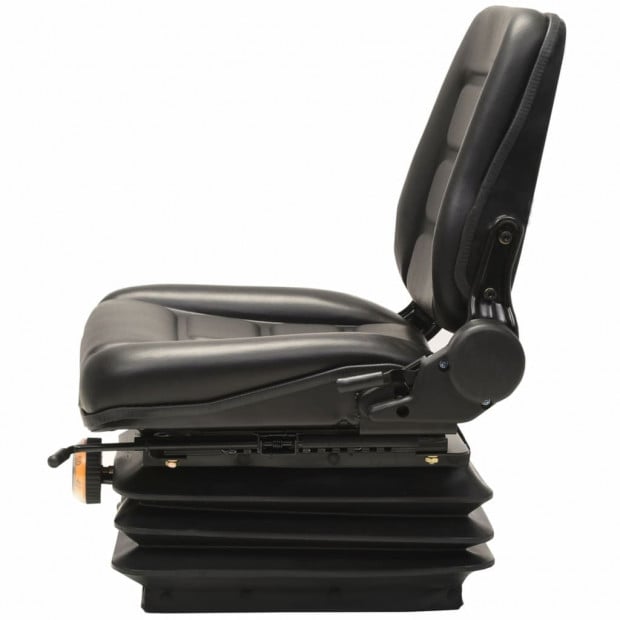 Forklift & Tractor Seat With Suspension And Adjustable Backrest Image 2