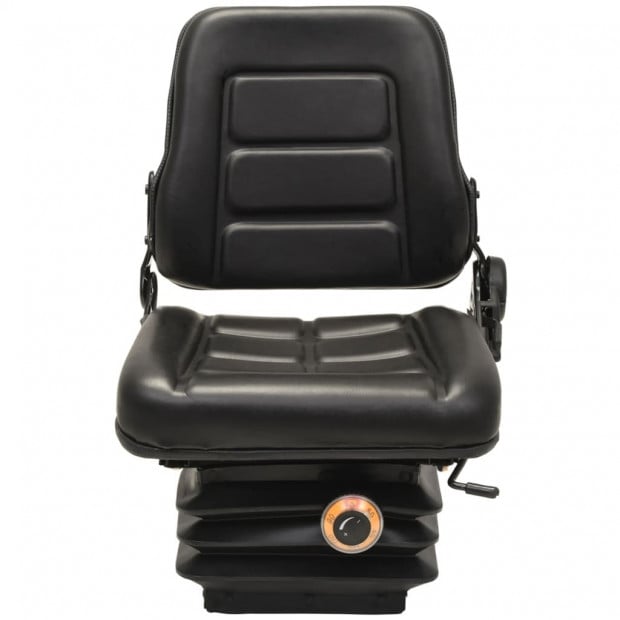 Forklift & Tractor Seat With Suspension And Adjustable Backrest Image 3