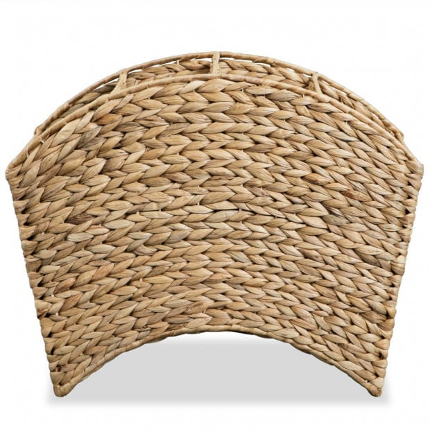 Magazine Holder 42x25x33 Cm Water Hyacinth Image 3