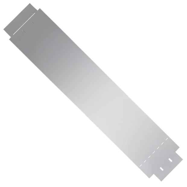 Lawn Fence 20 Pcs Galvanised Steel 100x20 Cm Image 4