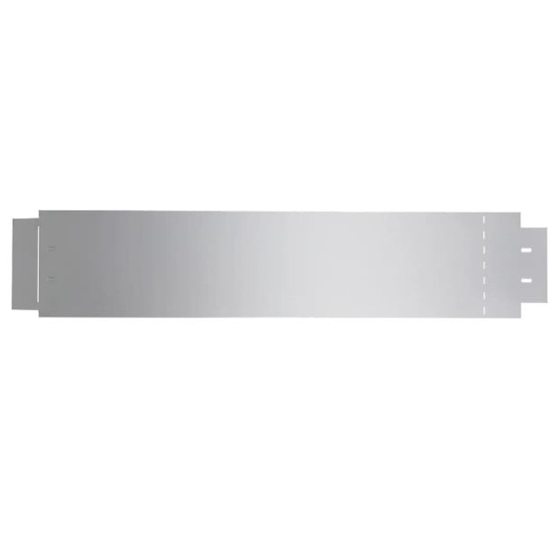 Lawn Fence 20 Pcs Galvanised Steel 100x20 Cm Image 5