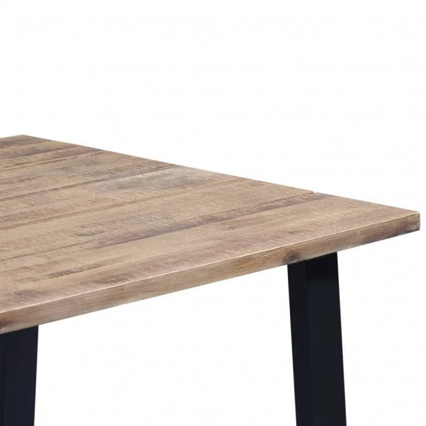 Dining Table Solid Acacia Wood 170x90x75 Cm Image 5