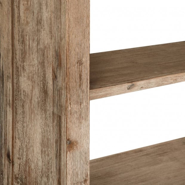 5-tier Bookcase 80x30x180 Cm Solid Acacia Wood Image 4
