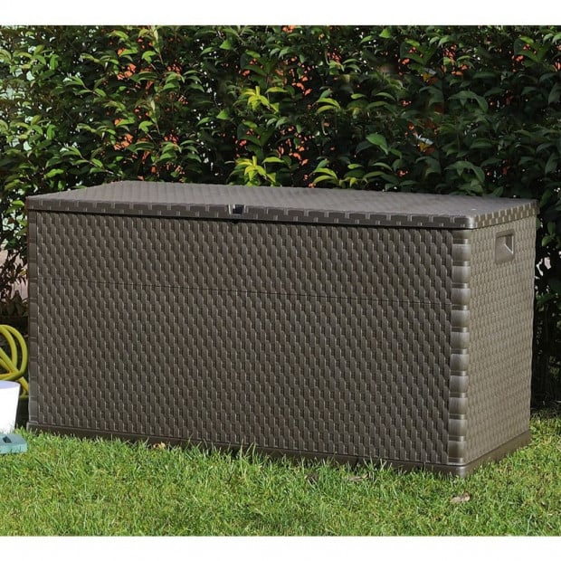 Garden Storage Box Brown 120x56x63 Cm Image 7