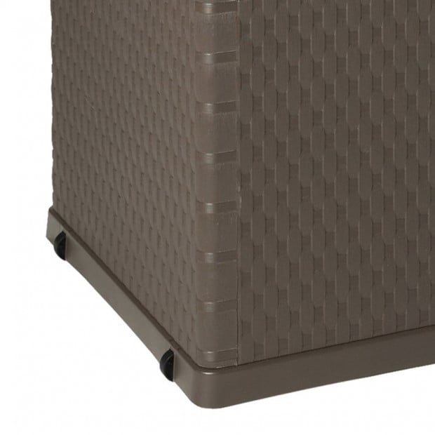 Garden Storage Box Brown 120x56x63 Cm Image 9