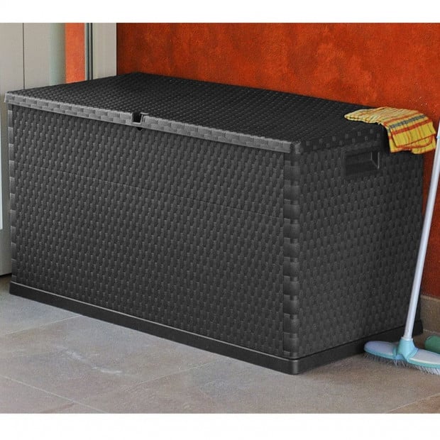 Garden Storage Box Anthracite 120x56x63 Cm Image 6