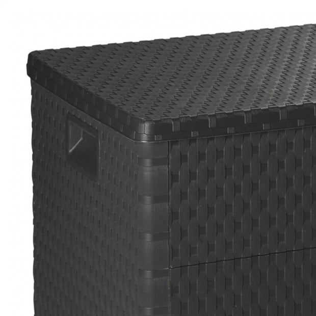 Garden Storage Box Anthracite 120x56x63 Cm Image 7