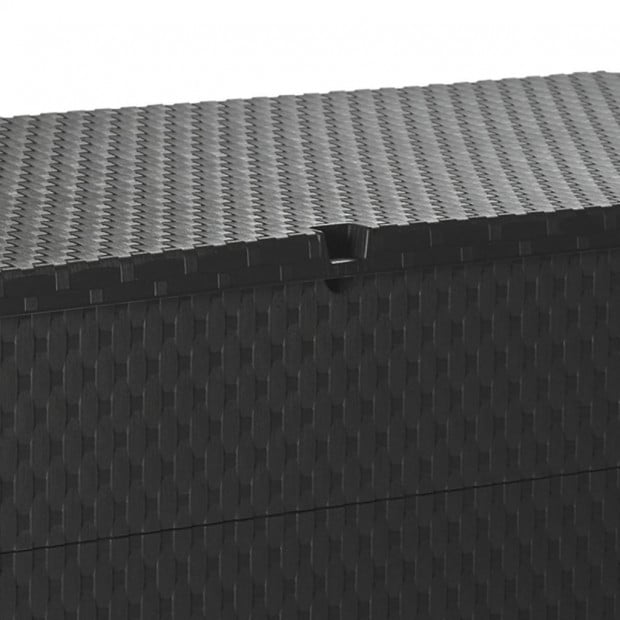 Garden Storage Box Anthracite 120x56x63 Cm Image 9