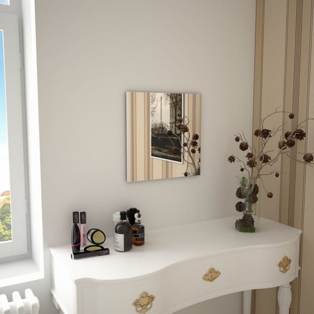 Wall Mirror 40x40 Cm Square Glass