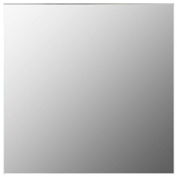 Wall Mirror 60x60 Cm Square Glass Image 3
