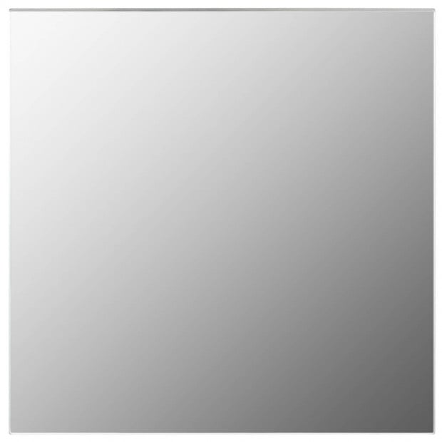 Wall Mirror 70x70cm Square Glass Image 3