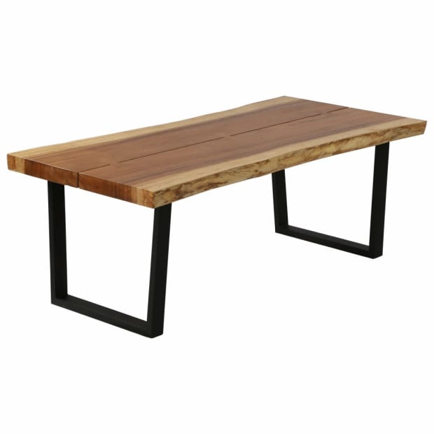 Coffee Table Solid Suar Wood 102x56x41 Cm