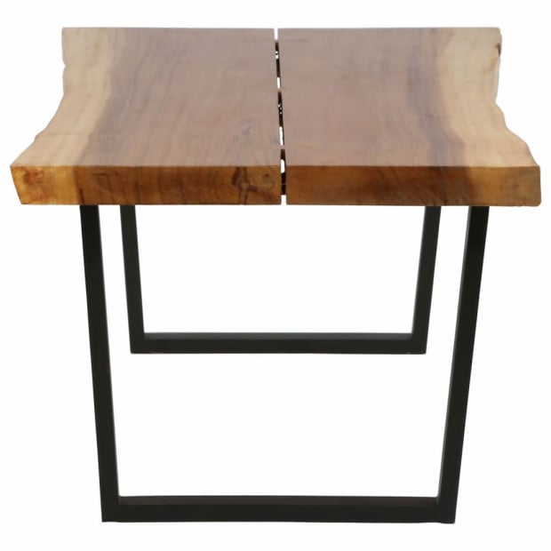 Coffee Table Solid Suar Wood 102x56x41 Cm Image 3