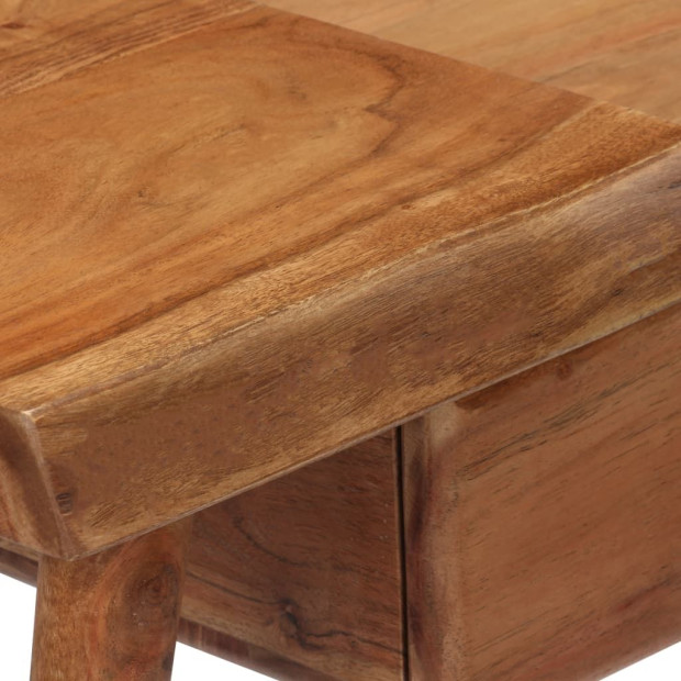 Bedside Table Solid Acacia Wood 45x32x55 Cm Image 7