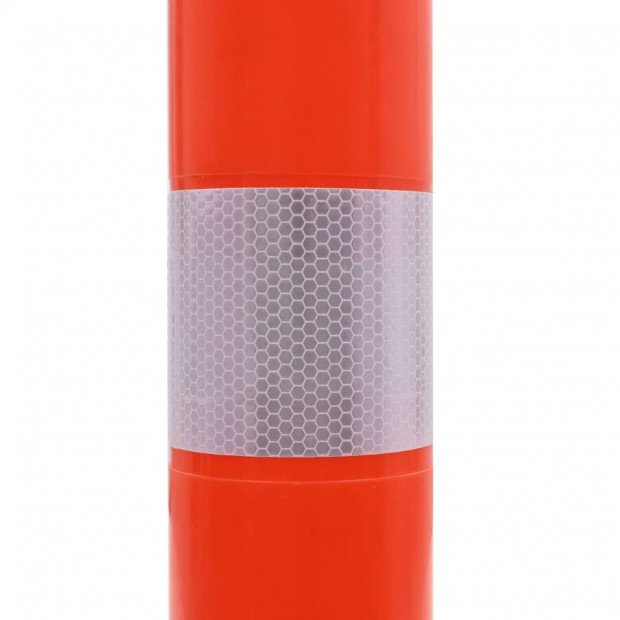 Traffic Control Bollards 5 Pcs Plastic 75 Cm Image 6