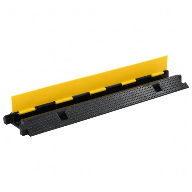 Cable Protector Ramps 2 Pcs 1 Channel Rubber 100 Cm Image 3