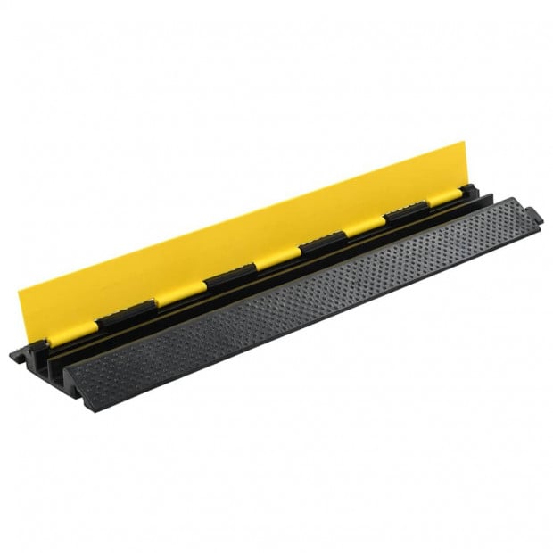 Cable Protector Ramp 2 Channels Rubber 101.5 Cm Image 2