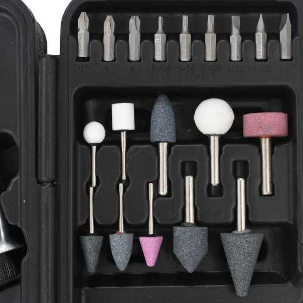 70 Piece Air Tool Set Kit with Black Case Image 2