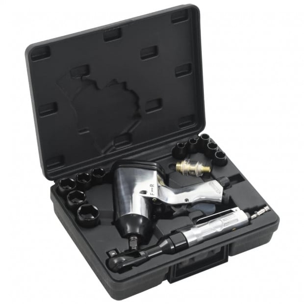 16 Piece Air Tool Set 1/2 Inches