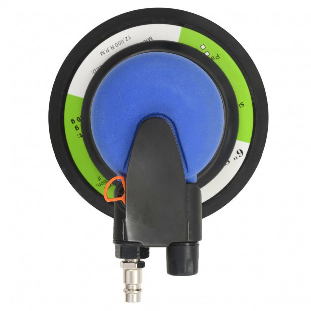 Air Orbital Sander 150mm Wood Metal Sanding Pad Image 3