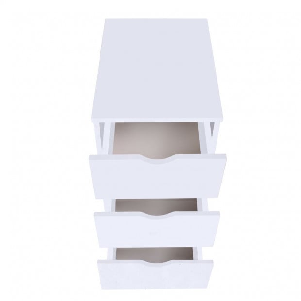 Drawer Unit 33x45x60 Cm White Image 3