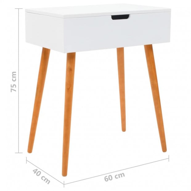 Dressing Table With Mirror Mdf 60x40x75 Cm Image 9