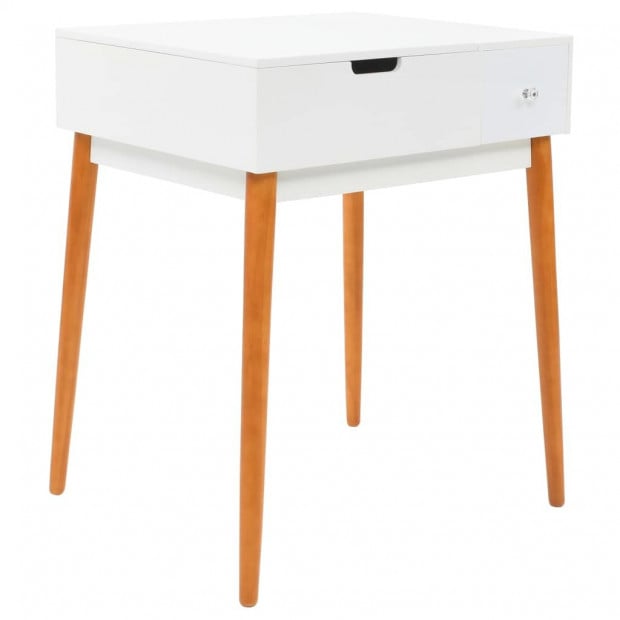 Dressing Table With Mirror Mdf 60x50x86 Cm Image 2