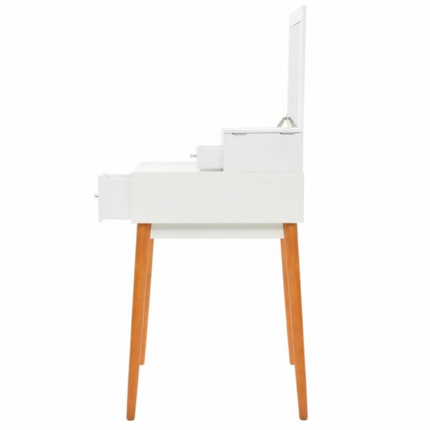 Dressing Table With Mirror Mdf 60x50x86 Cm Image 11