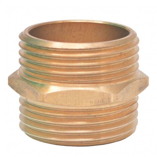 Suction Hose With Brass Connectors 10 M 25 Mm Green Image 6