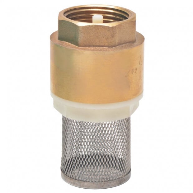 Suction Hose With Brass Connectors 10 M 25 Mm Green Image 7