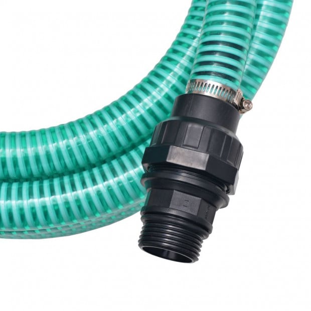 Suction Hose With Connectors 10 M 22 Mm Green Image 3