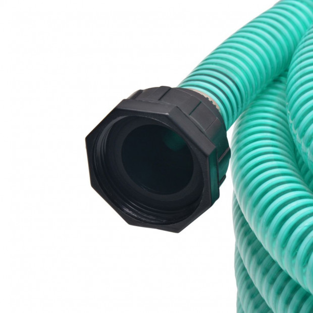 Suction Hose With Connectors 10 M 22 Mm Green Image 4